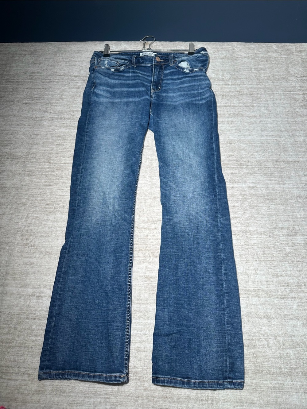 BKE Women's Boot Cut Jeans - Dark Blue Wash